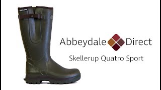 Skellerup Quatro Sport Wellies  In Detail [upl. by Kwon]