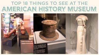 18 Things to See at the Smithsonian Museum of American History in Washington DC [upl. by Evatsug]