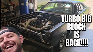 Mopar power the big turbo 498 cubic inch Duster is back [upl. by Hales]