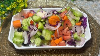 Healthy and Tasty Salad Salad For wait loss [upl. by Lahcear144]