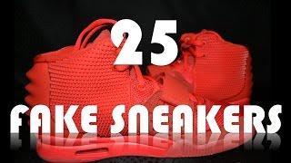 25 MORE FAKE SNEAKERS [upl. by Genaro]