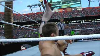 Daniel Bryan vs Sheamus  World Heavyweight Championship Match WrestleMania XXVIII [upl. by Oeak]