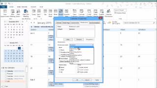 Desktop Outlook 2013 Calendars Part 3 [upl. by Jojo]