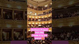 Enjoying Dvořáks Rusalka at the NationalTheater 🥰 Prague 24HoursPrague short opera [upl. by Doi551]