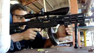 Testing the Barska 416x50 on the Archangel ARS 1022 [upl. by Wooster]