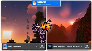 ✨ Newb Reimagined VS Newb X Legacy 🔥 With Download Links   MCPE [upl. by Noeruat304]