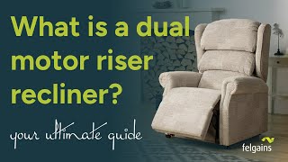 What is a dual motor riser recliner chair  Your ultimate guide [upl. by Araik]