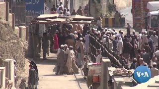 Afghans Seeking Refuge in Pakistan Face New Uncertainties  VOANews [upl. by Yelreveb914]