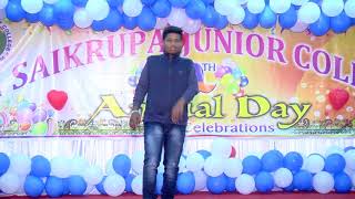 Sri sai krupa junior college annual day celebrations kushal pop dance [upl. by Dianna]