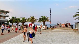 Paralia Katerini Walk Exploring the Charming Seaside Promenade [upl. by Queston]