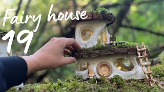 DIY fairy house built with natural amp recycled materials [upl. by Matthei]