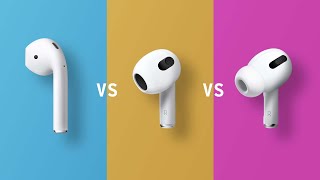 Airpods Comparison Which One Is Right For YOU [upl. by Mathis]