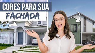 COMO ESCOLHER AS CORES PARA SUA FACHADA Mariana Cabral [upl. by Gnus]