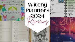 The Best Witchy amp Pagan Diaries Calendars and Datebooks for 2024 ⭐️ ALL SMALL INDIE CREATORS [upl. by Arat]