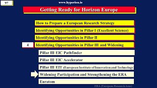 Widening Participation in Horizon Europe [upl. by Bicknell818]