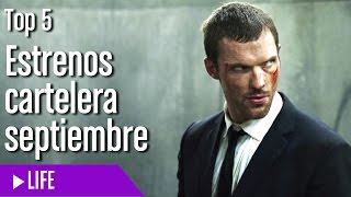 Top 5 estrenos de cartelera septiembre 2015 [upl. by Lita]