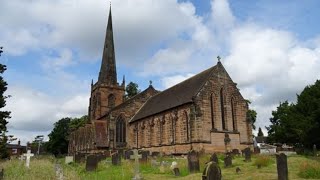 111124  Brewood  graveyard  church  haunted  ghost  hunt  at  night  time youtube [upl. by Luamaj]