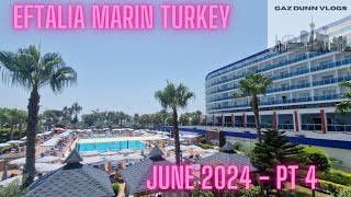 Hotel Eftalia Marin  Alanya  Turkey All Inclusive Including local shops and illness [upl. by Uttasta354]