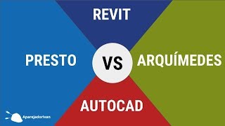 Presto vs Arquímedes y Revit vs Autocad [upl. by Eelyah415]