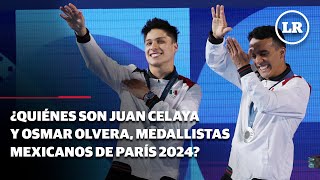 ¿Quiénes son Juan Celaya y Osmar Olvera medallistas mexicanos de París 2024 [upl. by Razal]