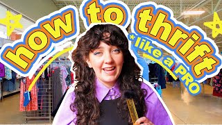 HOW TO THRIFT from a professional thrifter ✨ Im spilling the beans yall 🤠 [upl. by Golightly]