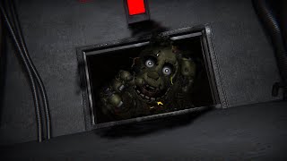 SpringTrap Almost Escapes  The Glitched Attraction [upl. by Tamer]