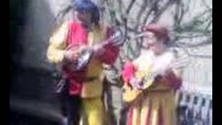 All Around My ARSE Folk singers at Warwick Castle [upl. by Chelsie788]