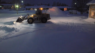 Volvo L70D  Snow clearing [upl. by Gardner]