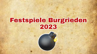 quotWinnetou I  Wie alles begannquot 2023 bei den Festspielen Burgrieden [upl. by Ayhtnic]