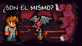 ¿Qué relación hay entre el GUIA y el MURO DE CARNE  Terraria [upl. by Derna854]