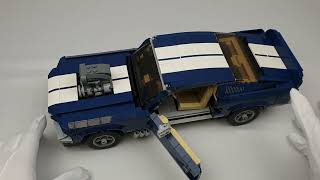 Presentation of the Lego Ford Mustang 10265 [upl. by Lennox]