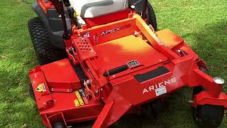 Ariens APEX 52 User Voice Peter Williams [upl. by Anavoj884]