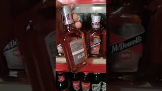 McDowells luxury no1 180ml 235 rupees [upl. by Yelra]