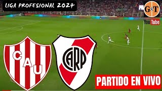 UNION VS RIVER EN VIVO 🛑 Liga Profesional Fecha9 🌎 GRANEGA [upl. by Tereve451]