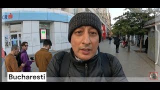 Vlogging in Bucharesti First Impressions On Route To Hostel  Cant Find Clocktower [upl. by Roderica]