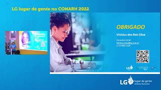 CONARH 2022  Estande LG – Gestão de talentos vantagens de uma plataforma integrada [upl. by Akcired53]