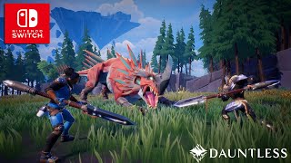 Dauntless Nintendo Switch Gameplay Review Free to Play [upl. by Euqinomod]