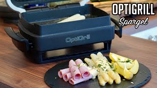 Spargel im Tefal OptiGrill [upl. by Ecyar13]