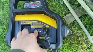 weldingdewalt power stationflex volt 9AH [upl. by Oninrutas191]