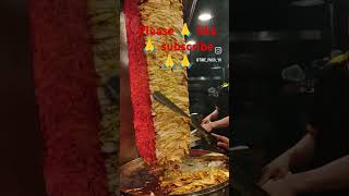 Please 🙏 like 🙏 subscribe 🙏🙏food shawarma streetfood shawarmalovers streetfood shortvideo 🙏🙏💙💙 [upl. by Ellehsim]