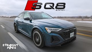 2024 Audi SQ8 Etron Review  Best of its Kind [upl. by Wehtam]