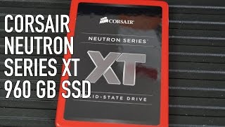 Corsair Neutron Series XT 960 GB SSD Benchmarks amp Overview [upl. by Silvana721]