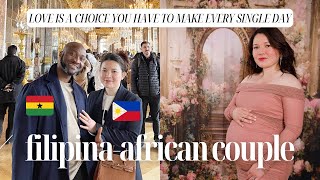 Marriage is NOT EASY and Pregnancy Struggles  Filipina and African Couple by Ingrid Aampiah [upl. by Ynnej81]