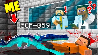 I Became SCP059 in MINECRAFT  Minecraft Trolling Video [upl. by Oyam]