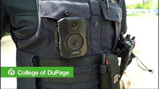 College of DuPage Police Department Begins Using Body Worn Cameras [upl. by Gannes]