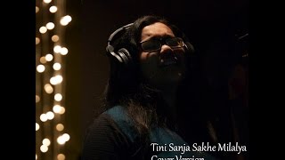 Tinhi Sanja Sakhe Milalya  Marathi Unplugged  Cover by Saee Tembhekar  Lata Mangeshkar [upl. by Marleen]