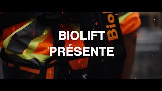 Biolift exosquelette lombaire  Lumbar Exoskeleton for construction workers [upl. by Suu989]