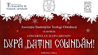 🔴 LIVE Concertul cu scop caritativ „După datini colindăm” ediția a XIIIa  ASTO [upl. by Lyns379]