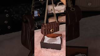 Coach Tabby 26 Maple coachbag pursehaul fashion [upl. by Repard870]