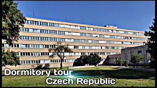 European Dormitory tour Czech Republic  Student Dorm  Masaryk University  Brno [upl. by Raf816]